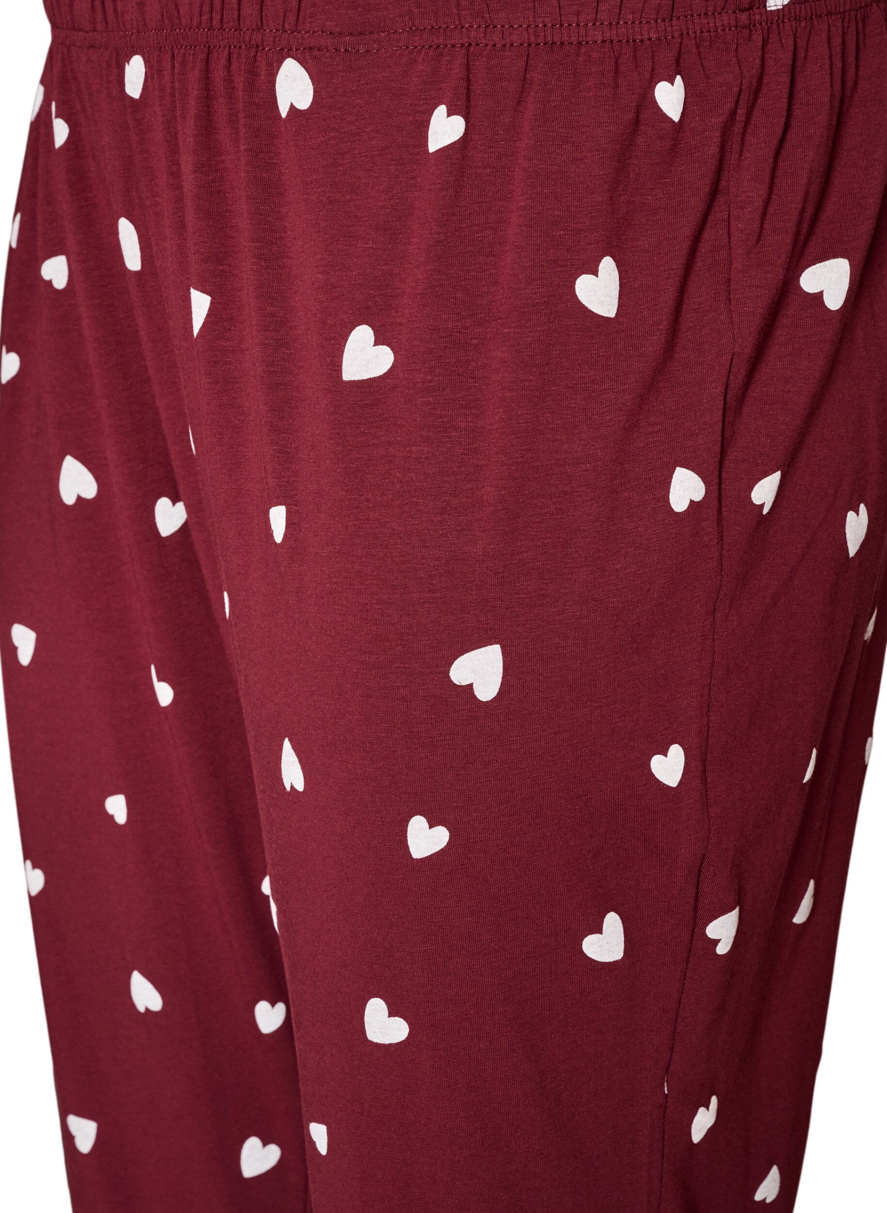 ZizzifashionPrinted pyjama bottoms, Red, Packshot image number 2