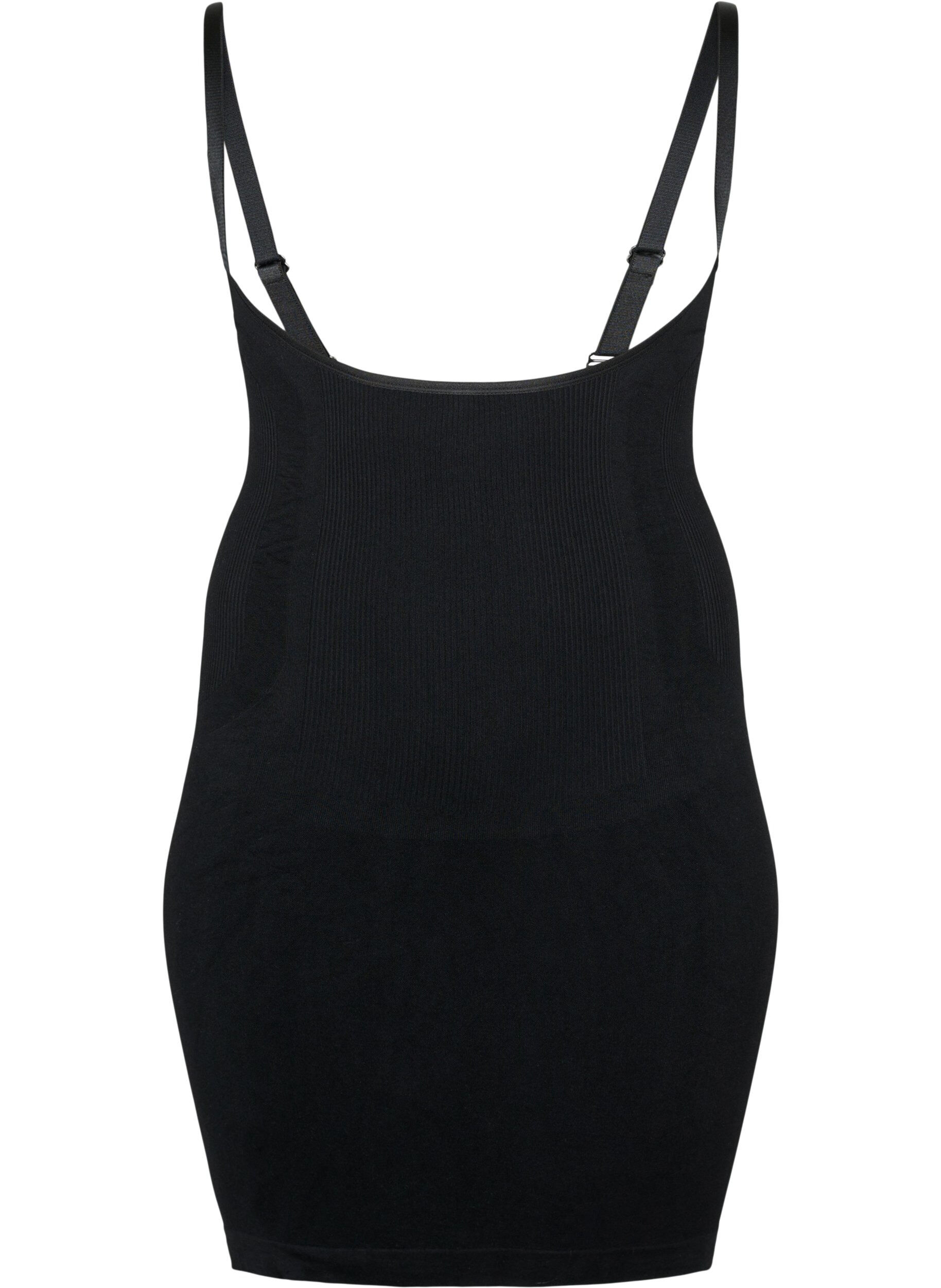 Torsette shapewear with thin straps