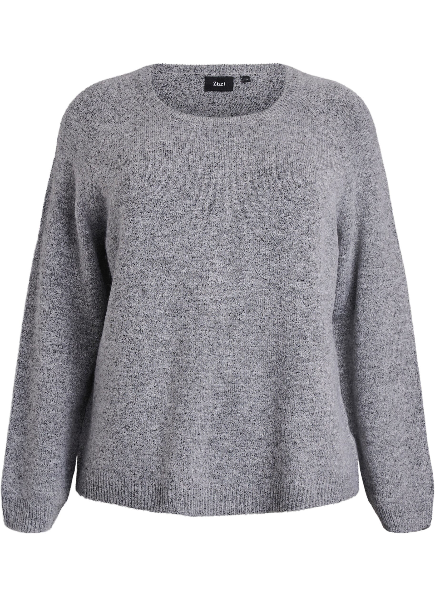 Soft knit with a round neck