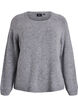 Soft knit with a round neck, Grey, Packshot image number 0