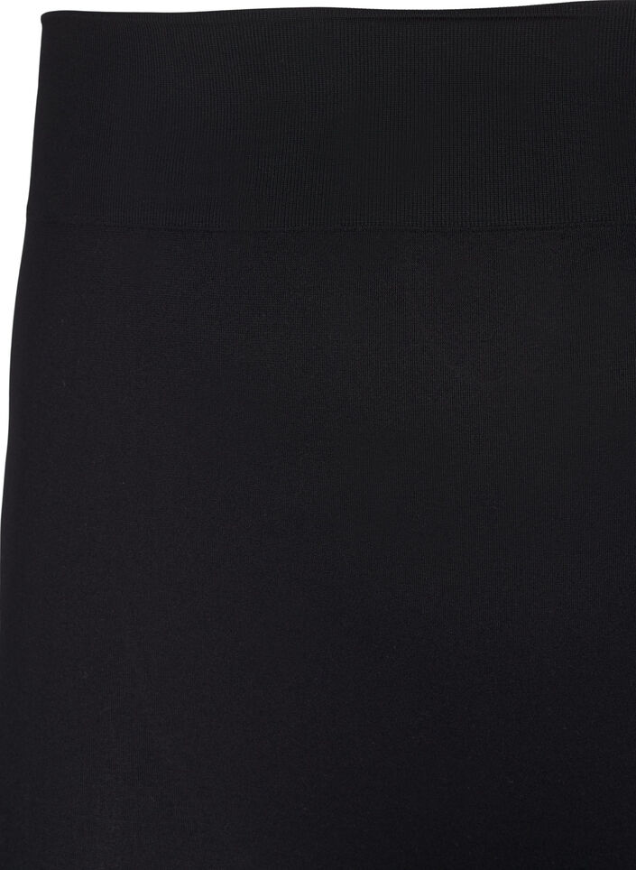 Seamless bike shorts, Black, Packshot image number 2