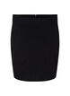 Skirt with slit and slim fit, Black, Packshot image number 0