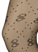 Patterned tights in 25 denier, Black, Packshot image number 1