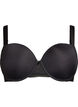 Moulded t-shirt bra with smooth cups, Black, Packshot image number 0