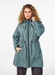 Lightweight parka with a hood, Green, Model image number 0