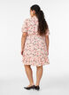 Floral wrap dress with short sleeves, Red, Model image number 2