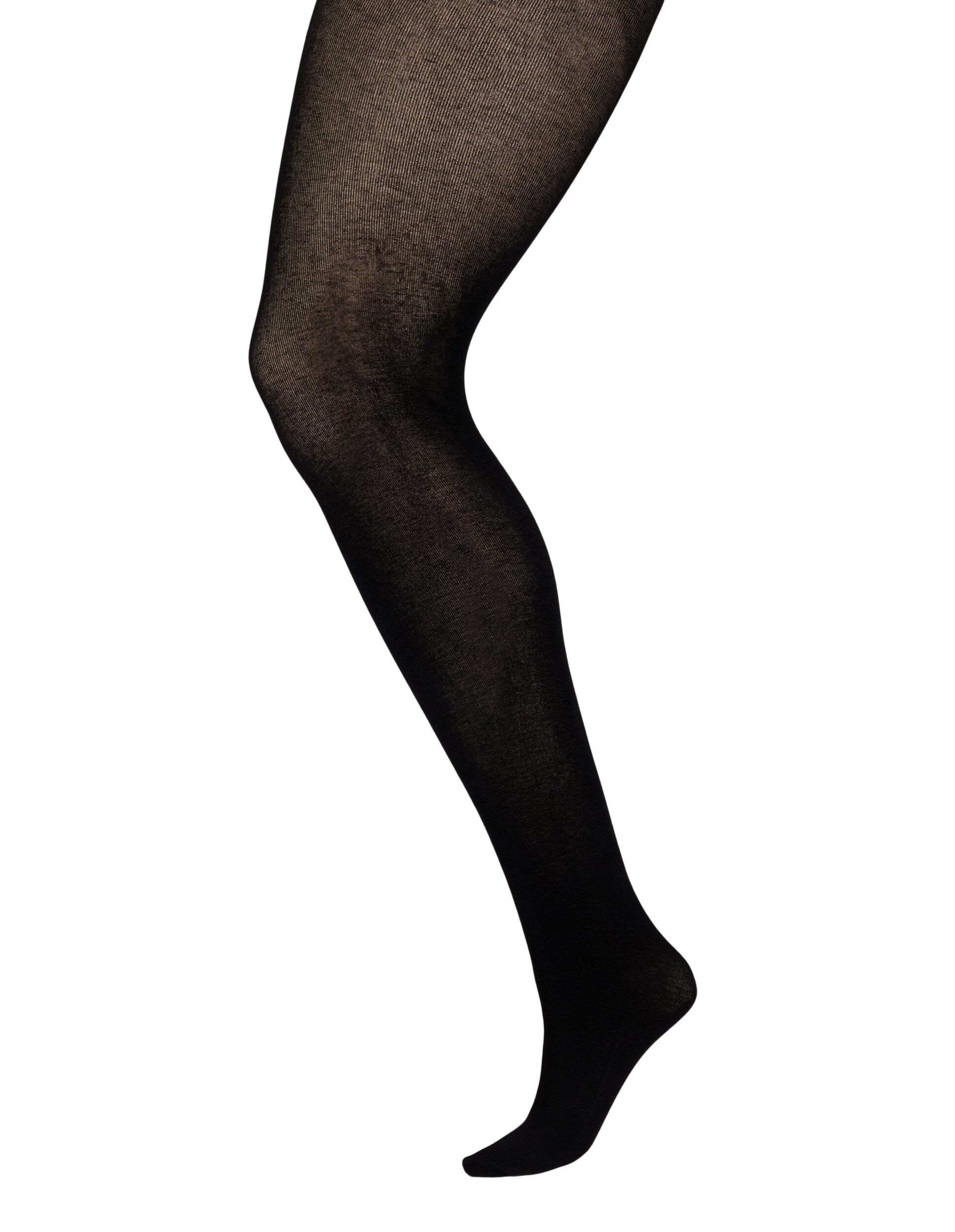 Zizzifashion 150 denier tights with cashmere and viscose, Black, Packshot image number 0