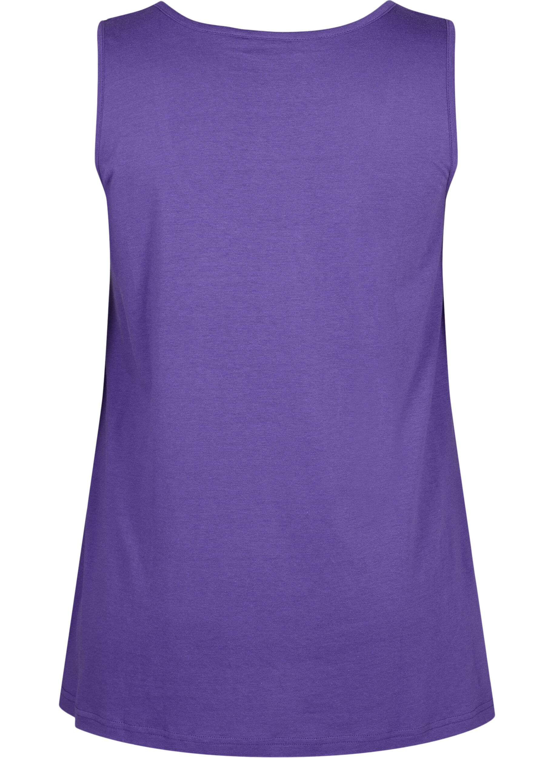 Zizzifashion Top with a-shape and round neck, Ultra Violet, Packshot image number 1