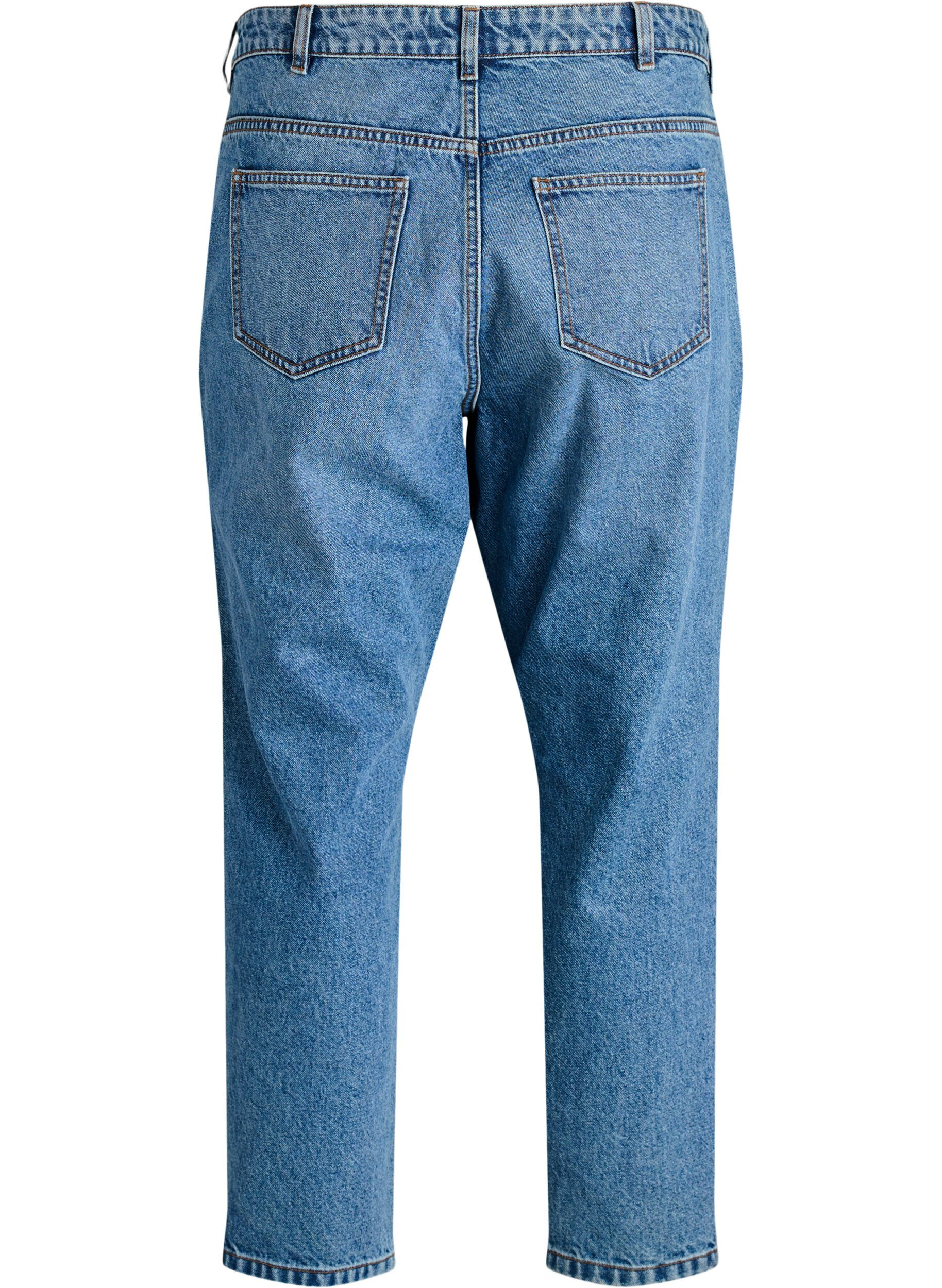 ZizzifashionMille Mom Fit Jeans with high waist, Blue, Packshot image number 1