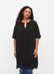 Dress with short sleeves, Black, Model image number 0