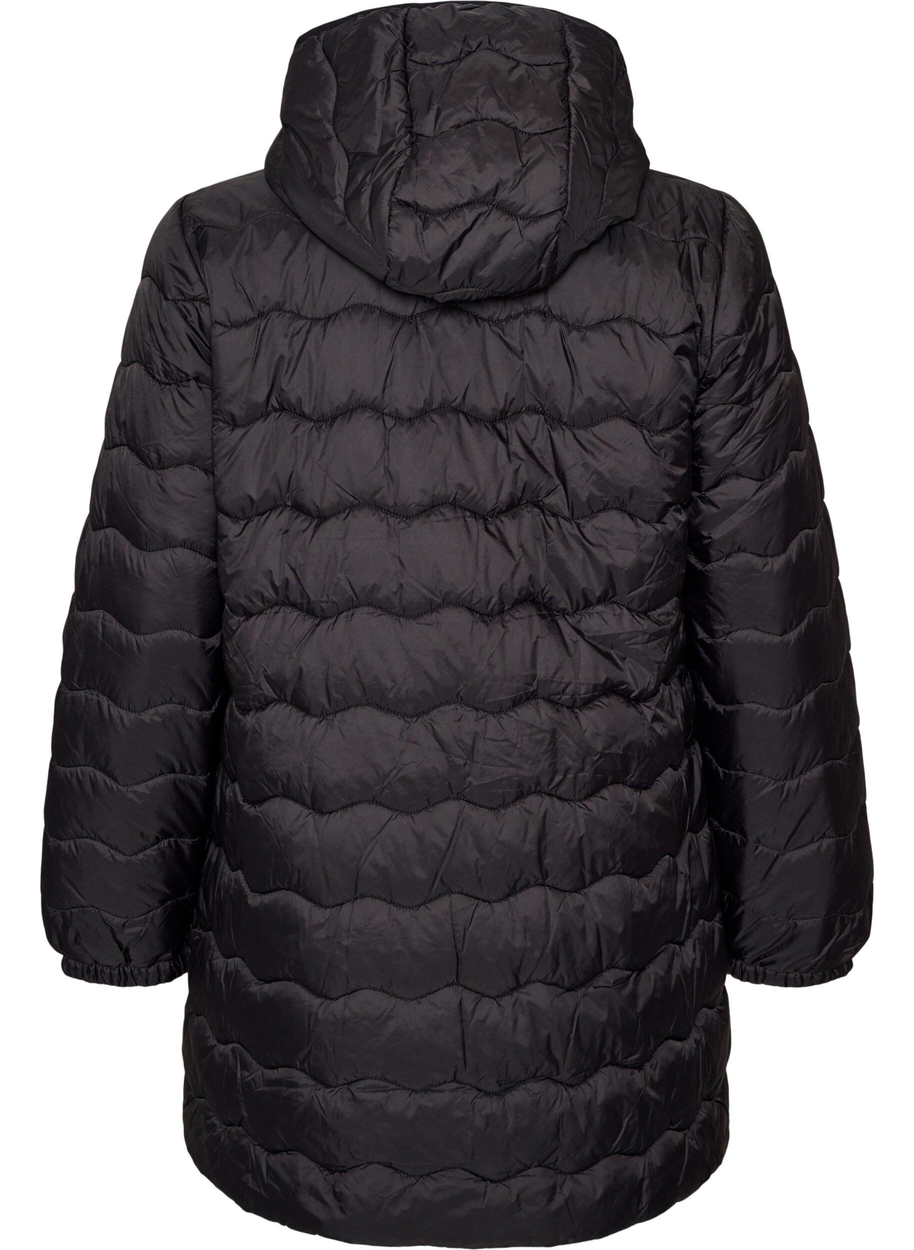 ZizzifashionQuilted jacket, Black, Packshot image number 1