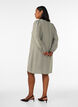 Patterned viscose dress with long sleeves, Green, Model image number 2