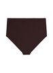 High waisted bikini bottom, Brown, Packshot image number 1