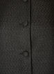 Boucl&eacute; jacket with ruffle details, Black, Packshot image number 2
