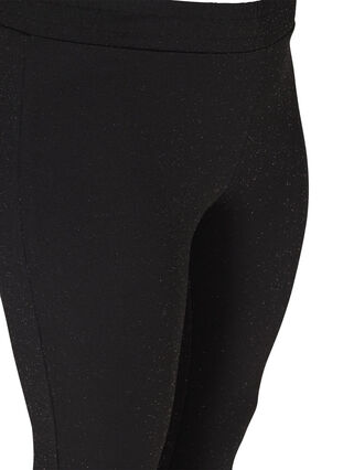 Sparkly leggings, Black, Packshot image number 2