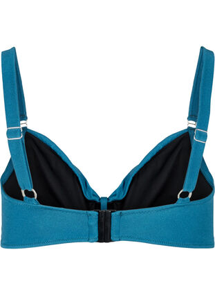Bikini top with underwiring and removable pads, Ink Blue, Packshot image number 1