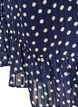 Patterned dress with ruffles and long sleeves, Blue, Packshot image number 3