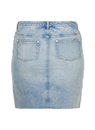 Denim skirt, Light blue denim, Packshot image number 1