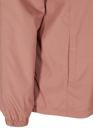 Short jacket with a zip and hood, Burlwood, Packshot image number 3