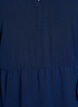 Mid-length dress with tie detail, Blue, Packshot image number 2