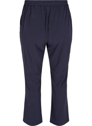 Striped trousers with pockets, Night Sky, Packshot image number 1