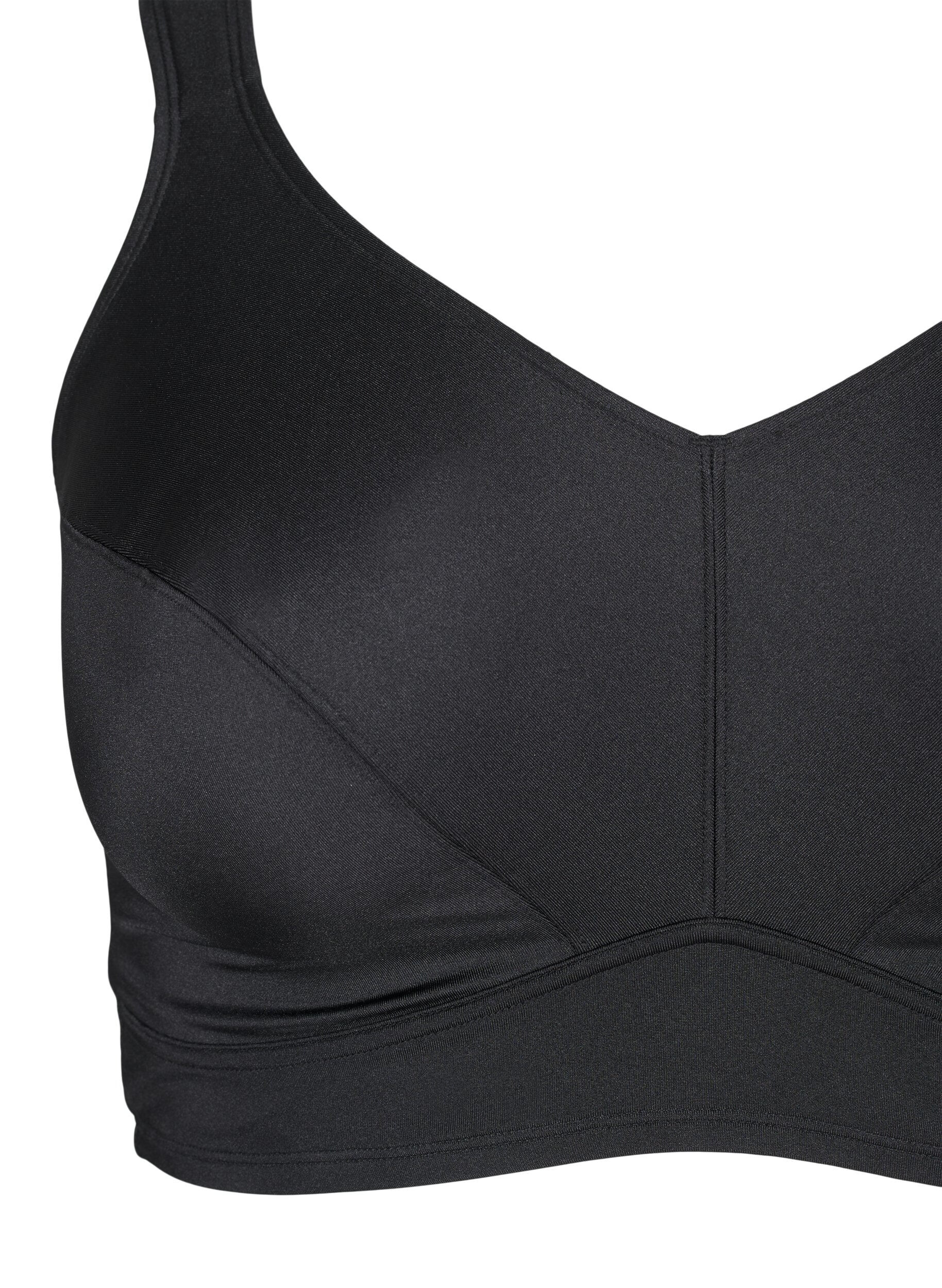 Zizzifashion Bikini top with full coverage, Black, Packshot image number 2