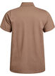 FLASH - Polo shirt with short sleeves, Brown, Packshot image number 1