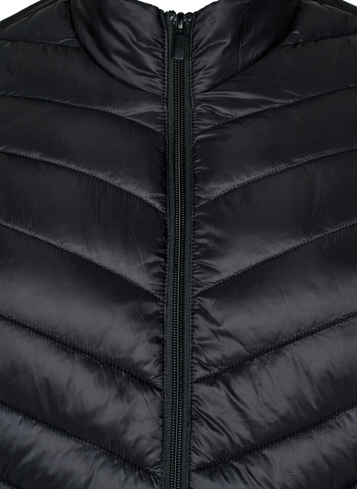 Lightweight jacket with pockets, Black, Packshot
