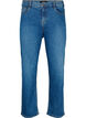 Gemma jeans with high waist and regular fit, Blue denim, Packshot image number 0
