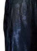 Satin skirt with a tonal floral pattern, Blue, Packshot image number 2