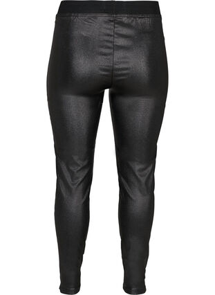Long sparkly leggings, Black w/glitter, Packshot image number 1