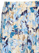 Loose-fitting shorts in viscose, Blue Graphic AOP, Packshot image number 2