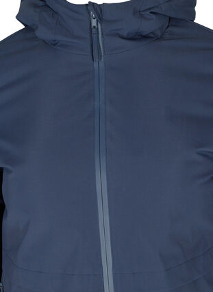 Winter jacket with a drawstring waist, Navy Blazer, Packshot image number 2