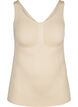Shapewear top with wide straps, Beige, Packshot image number 0