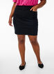 FLASH - Tight-fitting denim skirt, Black, Model image number 3