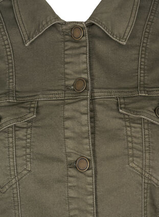 Short, colored denim jacket, Tarmac, Packshot image number 2