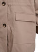 Spring jacket with contrasting corduroy details, Desert Taupe, Packshot image number 3