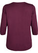 Sports top with 3/4 sleeves, Red, Packshot image number 1
