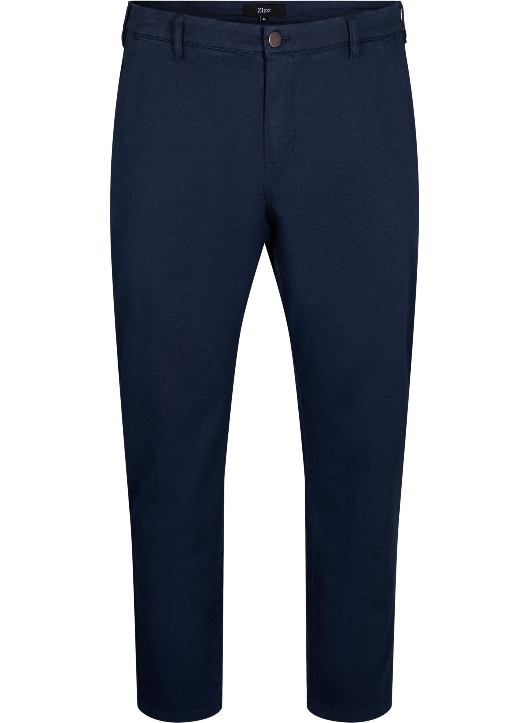 Zizzifashion Cotton chinos, Navy Blazer, Packshot image number 0