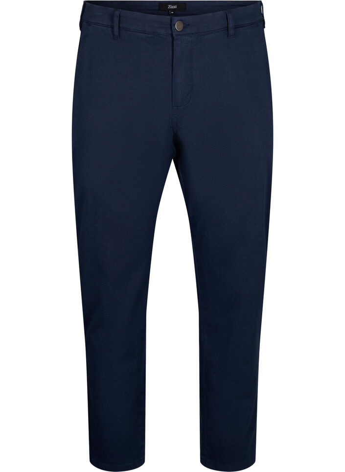 Cotton chinos, Navy Blazer, Packshot image number 0