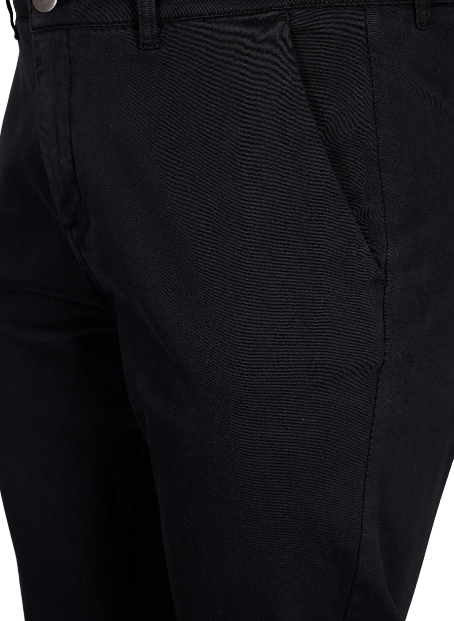 Zizzifashion Cotton chinos, Black, Packshot image number 2