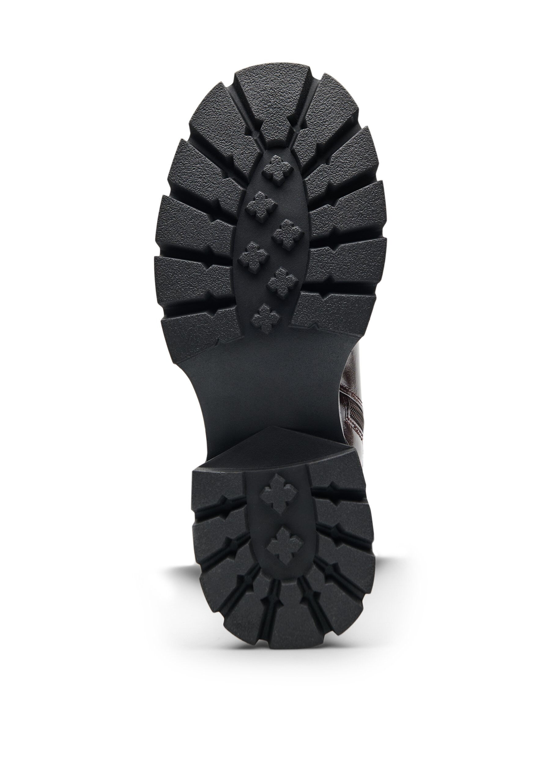 ZizzifashionTall boot with a lightly crackled look, Brown, Packshot image number 4