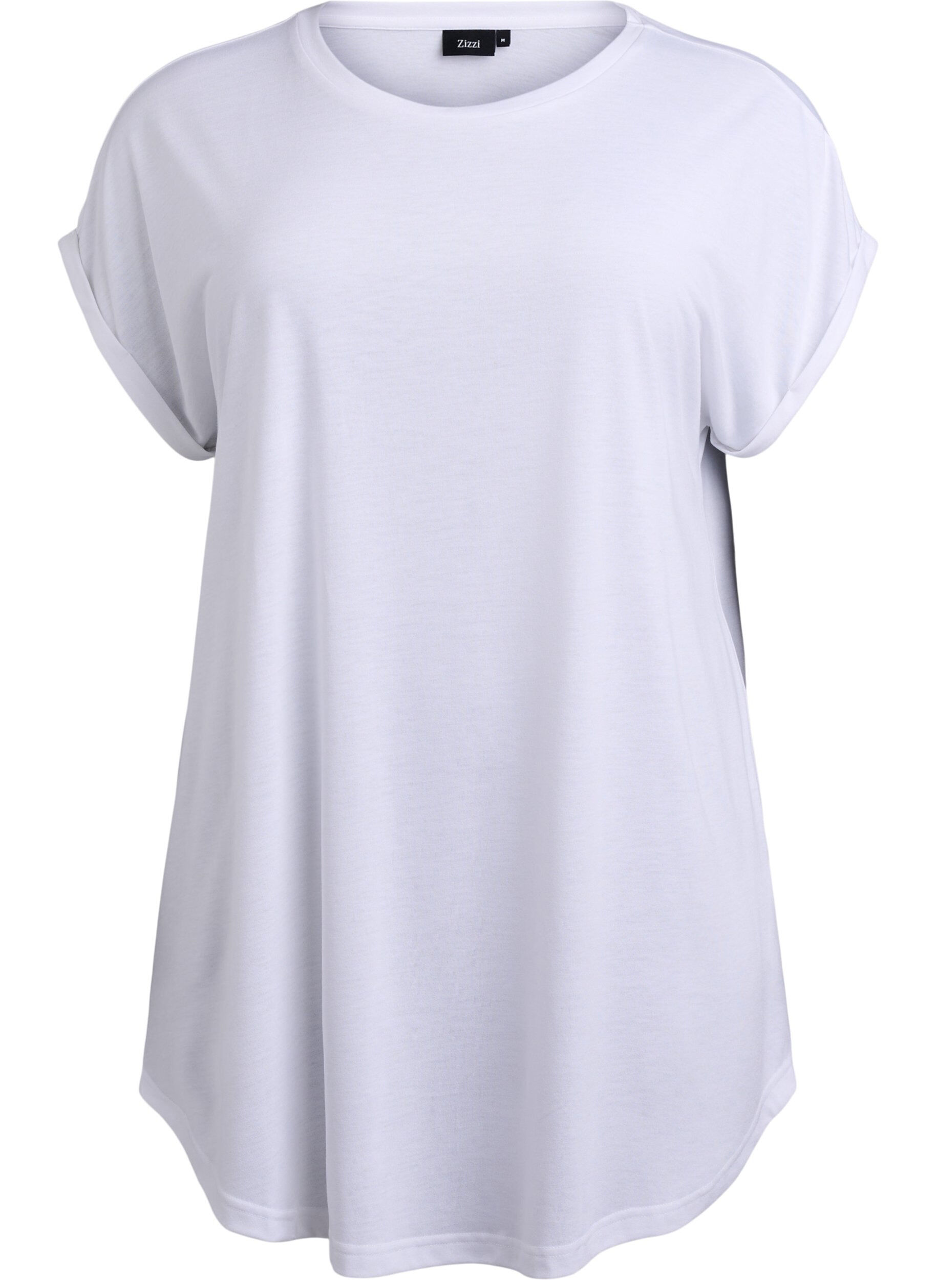 Zizzifashion Short sleeve nightgown with text print, , Packshot image number 0