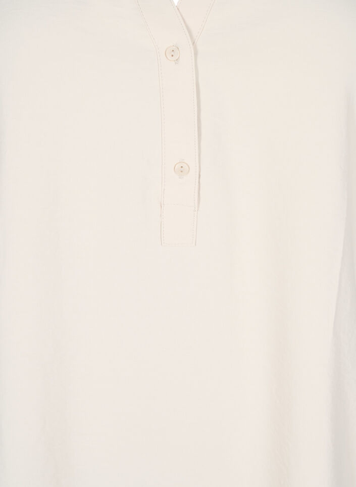 FLASH - Shirt blouse with long sleeves, Beige, Packshot image number 2