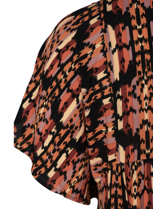 Short-sleeved tunic with print, Dessert Sun AOP, Packshot image number 3