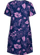 FLASH - V-neck dress with floral print, Medieval Blue Flower, Packshot image number 1