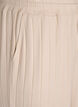Ribbed jersey lounge trousers with a high waist, Beige, Packshot image number 2