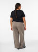 Trousers with side stripes, Beige, Model image number 1