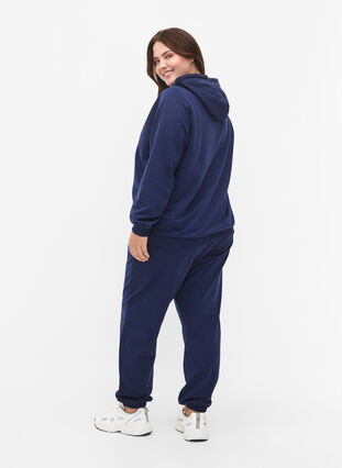 Sweatpants with pockets, Medieval Blue, Model image number 1