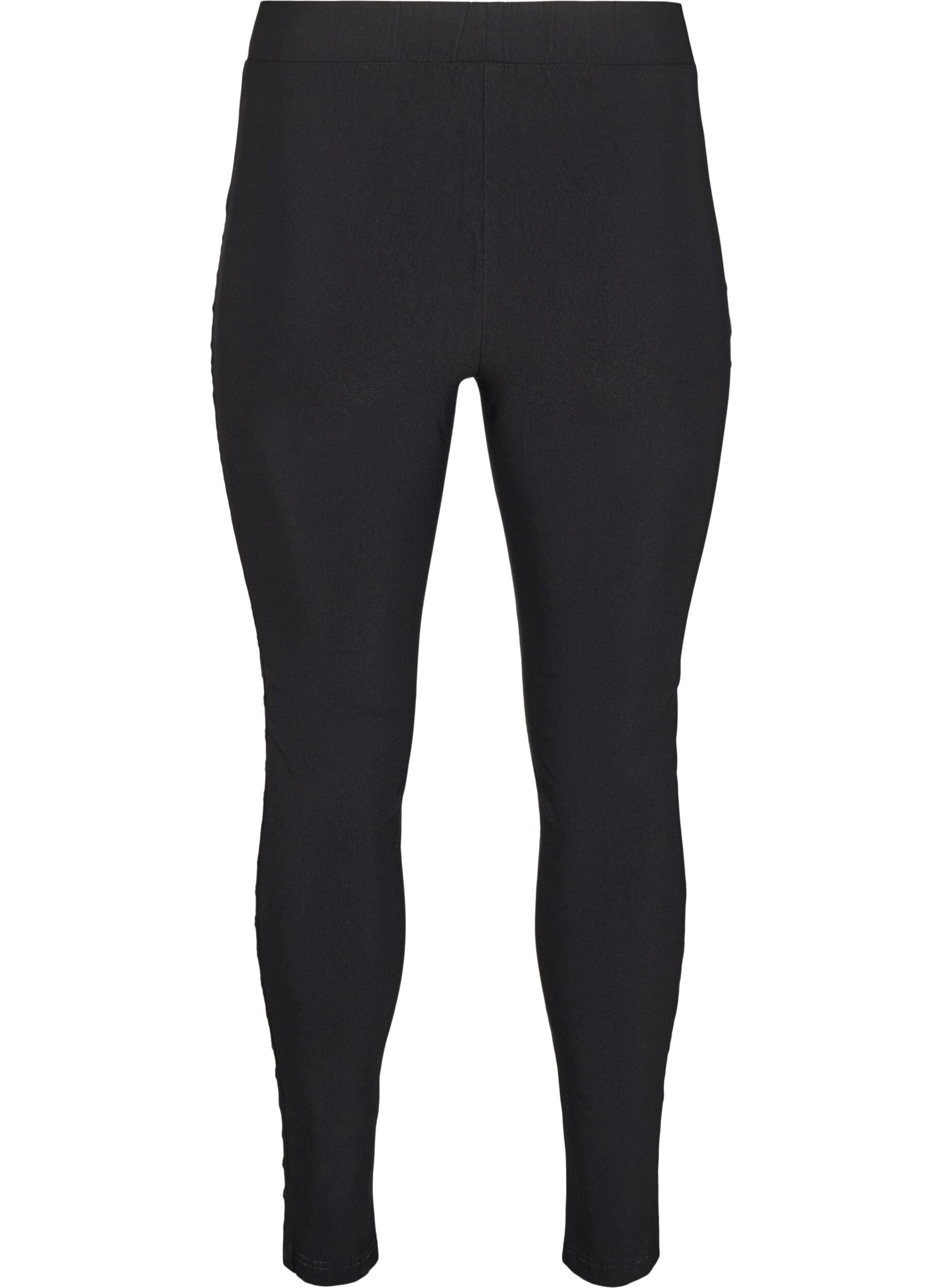 Zizzifashion Leggings with eyelets, Black, Packshot image number 1